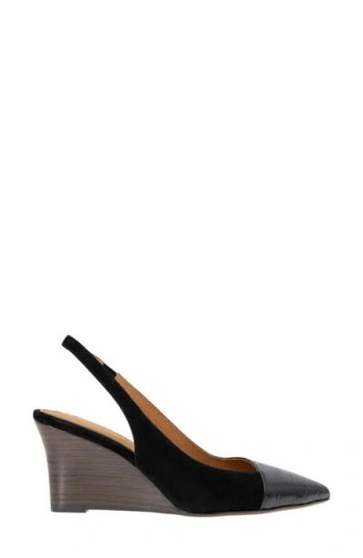 Andre Assous Laina Wedge Pump In Black
