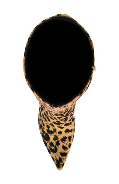 Guess Gressa Knee High Pointed Toe Boot In Brown