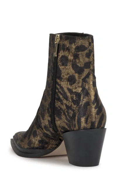 Jessica Simpson Helvona Pointed Toe Bootie In Multi
