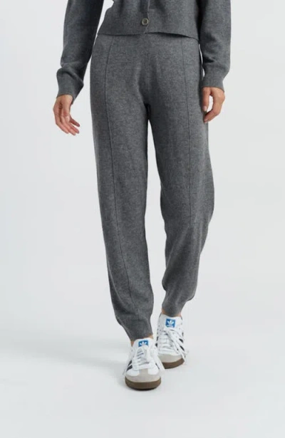 Chinti & Parker Wool Cashmere Cuffed Joggers In Gray