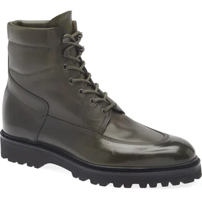John Lobb Peak Longwing Lace-up Boot In Green