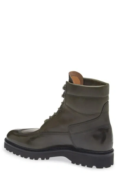 John Lobb Peak Longwing Lace-up Boot In Green