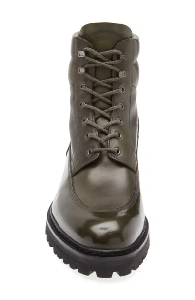 John Lobb Peak Longwing Lace-up Boot In Green