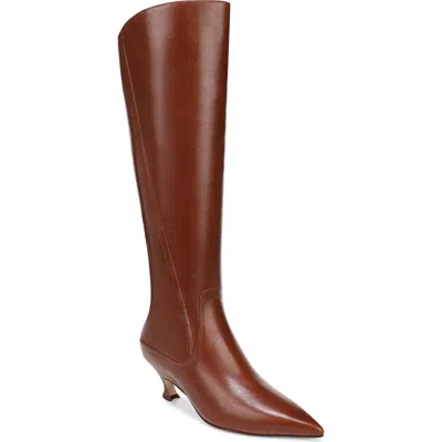 27 Edit Naturalizer Pepper Kitten Heel Knee High Boot In Brown