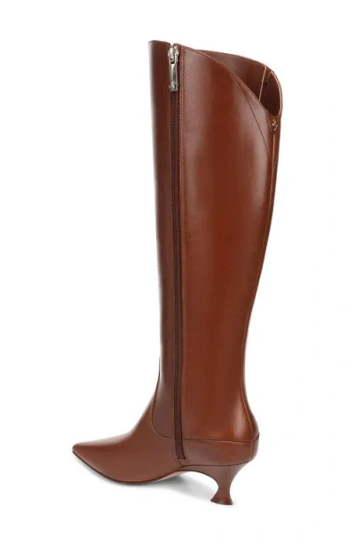 27 Edit Naturalizer Pepper Kitten Heel Knee High Boot In Brown