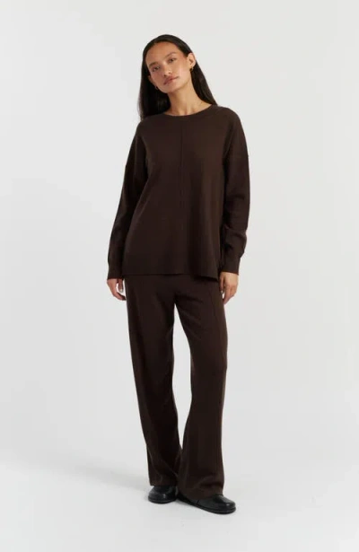 Chinti & Parker Wool & Cashmere Slouchy Sweater In Brown