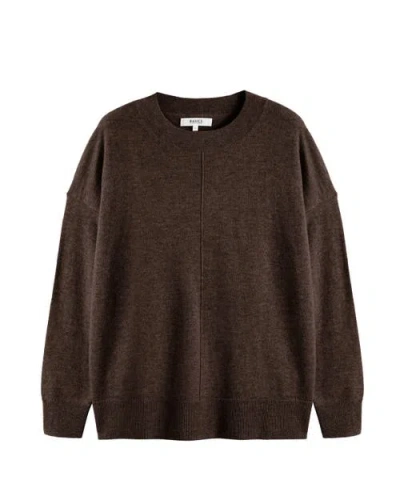 Chinti & Parker Wool & Cashmere Slouchy Sweater In Brown