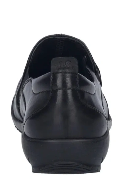 Josef Seibel Slip On Sneaker In Black