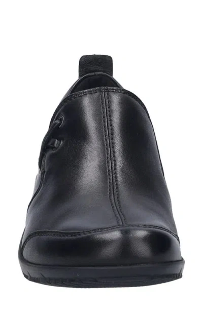 Josef Seibel Slip On Sneaker In Black