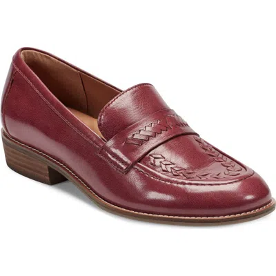 Earth Women's Edith Woven Slip-on Loafers In Red