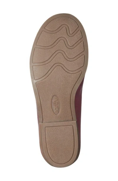 Earth Women's Edith Woven Slip-on Loafers In Red