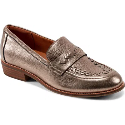Earth Women's Edith Woven Slip-on Loafers In Metallic