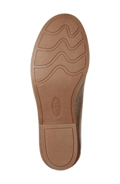 Earth Women's Edith Woven Slip-on Loafers In Metallic