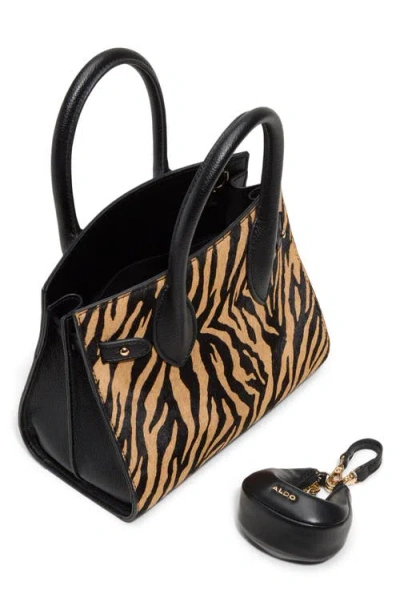 Aldo Aureliee Top Handle Bag In Animal Print