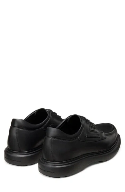 Stuart Weitzman Carlos Moc Toe Derby In Black