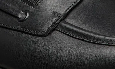 Stuart Weitzman Carlos Moc Toe Derby In Black