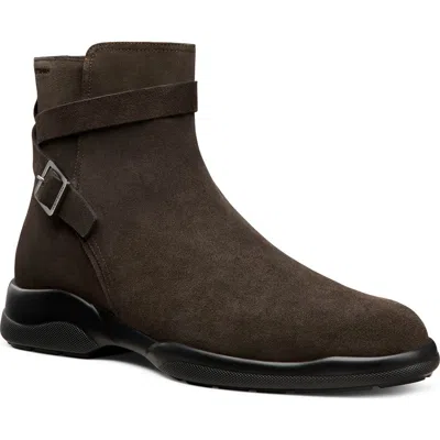 Stuart Weitzman Crew Buckle Boot In Brown