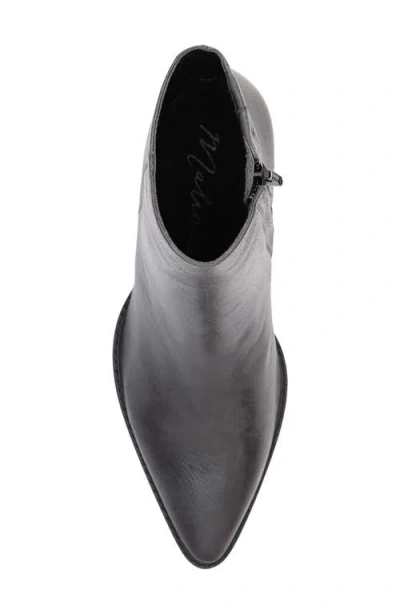 Matisse Caty Western Pointed Toe Bootie In Gray