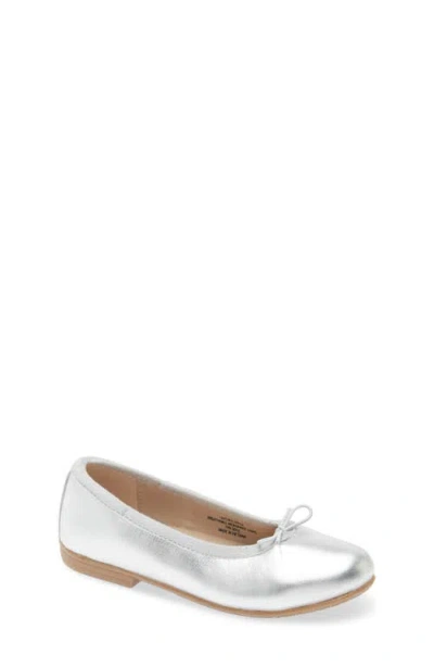 Old Soles Kids' Brule Flat In Silver