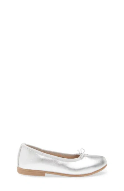 Old Soles Kids' Brule Flat In Silver