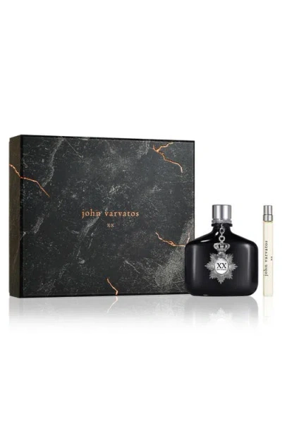John Varvatos Xx Eau De Toilette Gift Set In Transparent