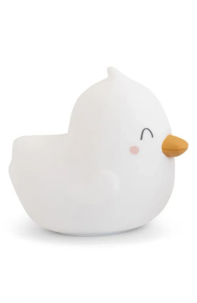 Kalencom Brightduck Silicone Night Light In White