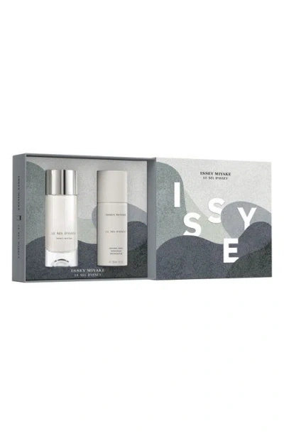 Issey Miyake Le Sel D'issey 2-pieace Eau De Toilette Gift Set $169 Value In Transparent