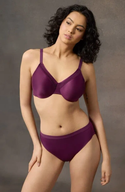 Wacoal Perfect Primer Underwire Bra In Purple