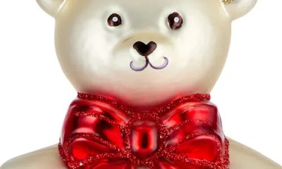 Waterford 2025 Holiday Heirlooms First Teddy Ornament In Gold