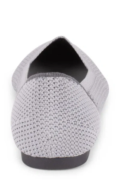 Tahari Women's Antigua Knit Slip-on Flats In Gray