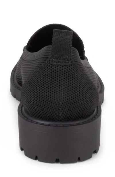 Tahari Women's Siena Knit Slip-on Loafers In Black