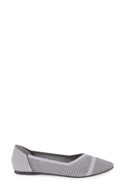 Tahari Women's Antigua Knit Slip-on Flats In Gray