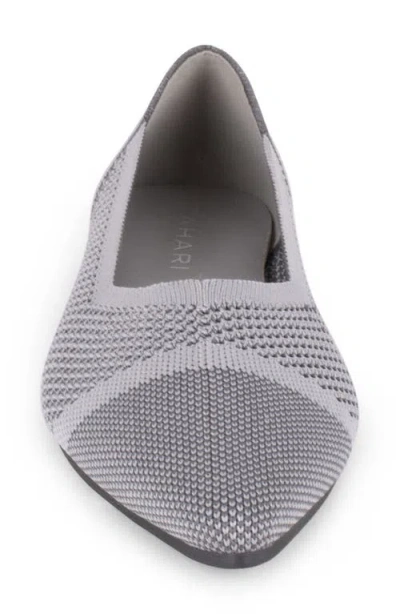 Tahari Women's Antigua Knit Slip-on Flats In Gray