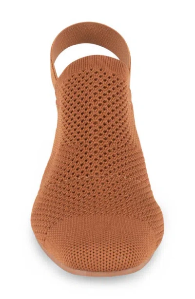 Tahari Acropolis Slingback Mule In Brown