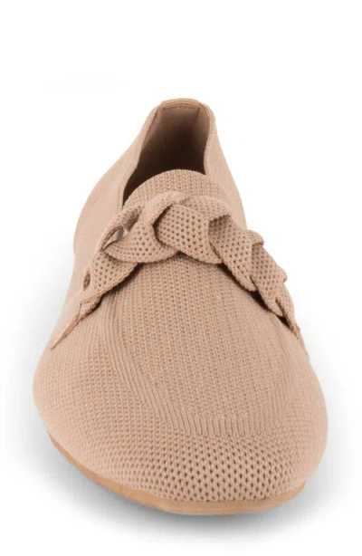 Tahari Women's Andalusia Knit Loafer In Nude