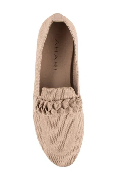 Tahari Women's Andalusia Knit Loafer In Nude
