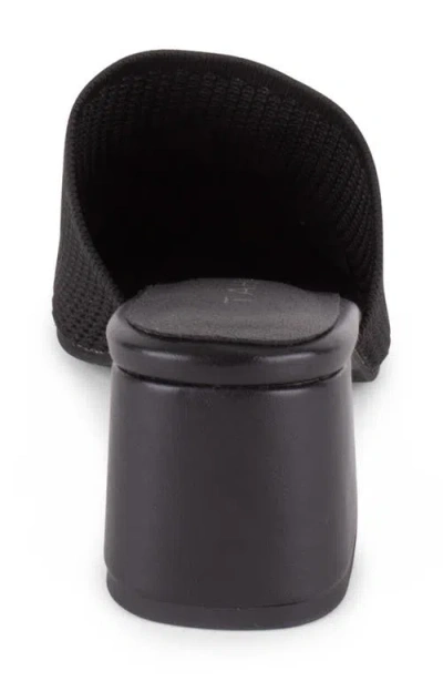 Tahari Women's Santorini Knit Slip-on Mules In Black