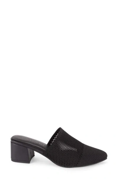 Tahari Women's Santorini Knit Slip-on Mules In Black