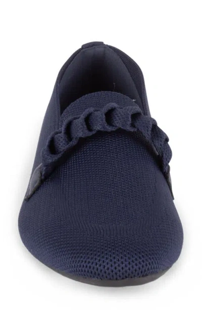 Tahari Women's Andalusia Knit Loafer In Blue