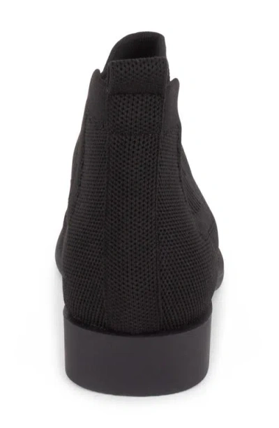 Tahari Roundabout Knit Bootie In Black