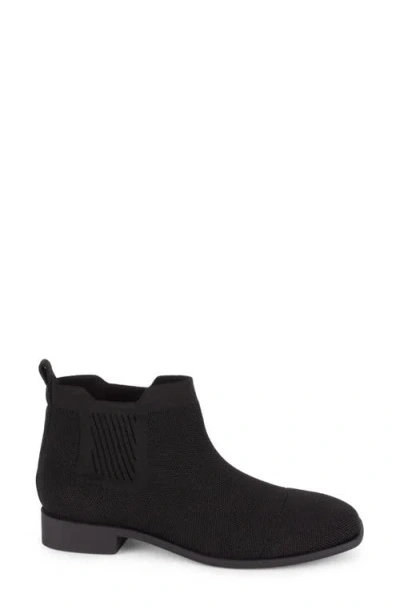 Tahari Roundabout Knit Bootie In Black