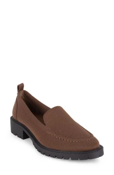 Tahari Women's Siena Knit Slip-on Loafers In Brown