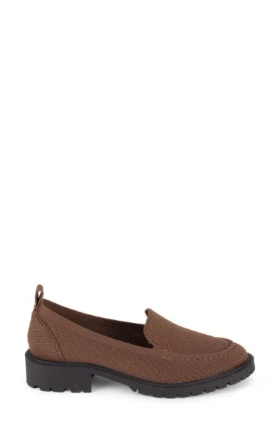 Tahari Women's Siena Knit Slip-on Loafers In Brown