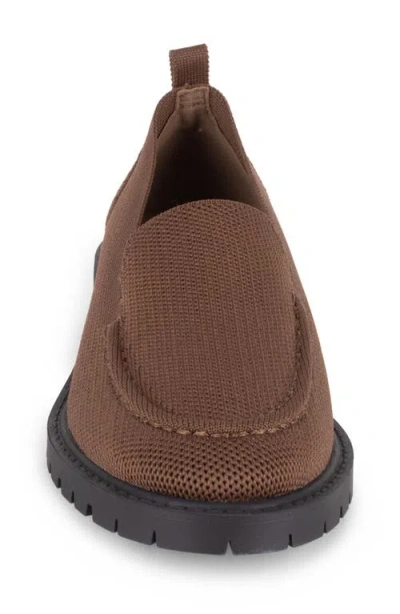 Tahari Women's Siena Knit Slip-on Loafers In Brown