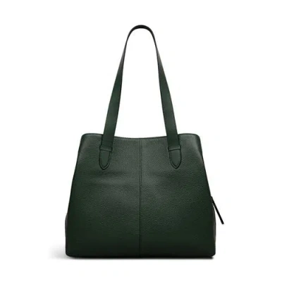 Radley Piccardy Hill 2.0 Medium Ziptop Shoulder Bag In Green