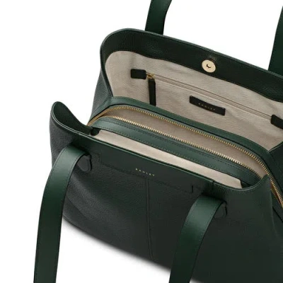 Radley Piccardy Hill 2.0 Medium Ziptop Shoulder Bag In Green