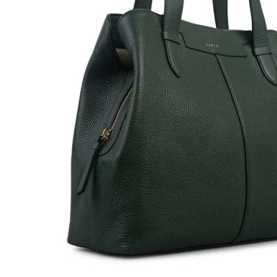 Radley Piccardy Hill 2.0 Medium Ziptop Shoulder Bag In Green