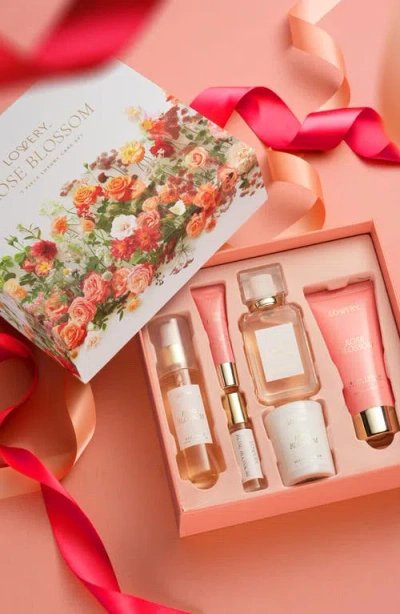 Lovery 7-pc. Rose Blossom Gift Set In White