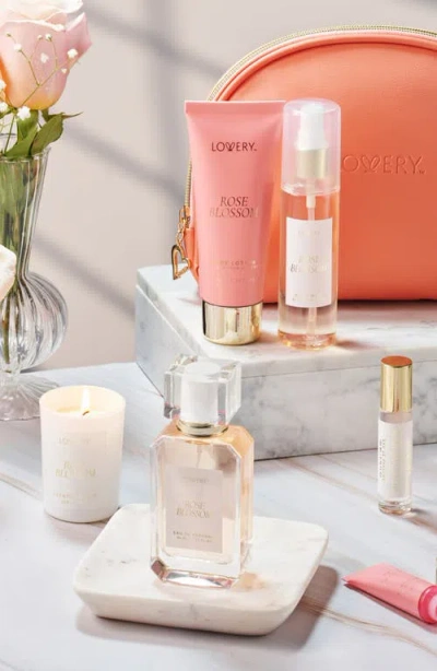 Lovery 7-pc. Rose Blossom Gift Set In White