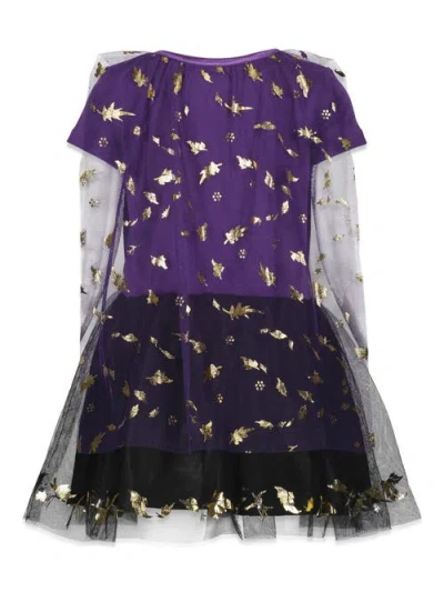 Disney Frozen Cosplay Short Sleeve Dress & Headband Set In Black